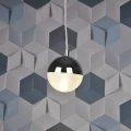 Lampa wisząca Amarillo chrom Ø 10cm. G9 goldlux 308030 | 5901508308030 noxbox lampynox www.lampynox.pl