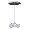 Lampa wisząca Amarillo chrom Ø 30cm. 3xG9 goldlux 308047 | 5901508308047 noxbox lampynox www.lampynox.pl