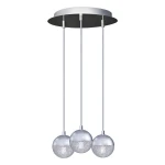 Amarillo chrom Ø 30cm. 3xG9 Lampa wisząca