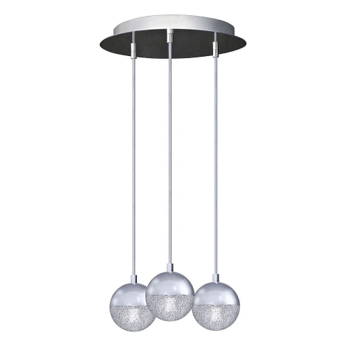 Lampa wisząca Amarillo chrom Ø 30cm. 3xG9 goldlux 308047 | 5901508308047 noxbox lampynox www.lampynox.pl
