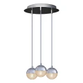 Lampa wisząca Amarillo chrom Ø 30cm. 3xG9 goldlux 308047 | 5901508308047 noxbox lampynox www.lampynox.pl