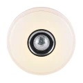 Plafon ściemnialny sterowany pilotem Magic disco biały Ø 38cm. LED Dim. 18W 3000K + RGB Pilot goldlux 318671 | 5901508318671 noxbox lampynox www.lampynox.pl