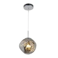 Lampa wisząca PARMA 1xE27 silver il mio Polux 316288 | 5901508316288 noxbox lampynox www.lampynox.pl