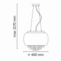 Lampa wiszaca JULIA 5xE14 il mio Polux 314307  5901508314307 lampynox noxbox www.lampynox.pl