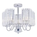 Lampa wiszaca DELIA-5 5xE27 chrome+crystal il mio Polux 316493  5901508316493 lampynox noxbox www.lampynox.pl