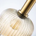 Lampa wisząca Cumbria złoty | bursztyn Ø 20cm. E27 goldlux 317407 | 5901508317407 noxbox lampynox www.lampynox.pl