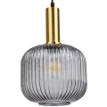 Lampa wisząca Cumbria złoty | przydymiony Ø 20cm. E27 goldlux 317179 | 5901508317179 noxbox lampynox www.lampynox.pl