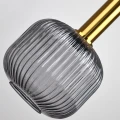 Lampa wisząca Cumbria złoty | przydymiony Ø 20cm. E27 goldlux 317179 | 5901508317179 noxbox lampynox www.lampynox.pl