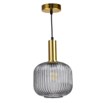 Cumbria złoty | przydymiony Ø 20cm. E27 Lampa wisząca