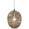Lampa wisząca Lora przydymiony Ø 18cm. E27 goldlux 314284 | 5901508314284 noxbox lampynox www.lampynox.pl