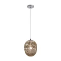 Lampa wisząca Lora przydymiony Ø 18cm. E27 goldlux 314284 | 5901508314284 noxbox lampynox www.lampynox.pl