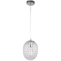 Lampa wisząca Lora transparentny Ø 18cm. E27 goldlux 314291 | 5901508314291 noxbox lampynox www.lampynox.pl