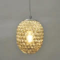 Lampa wisząca Lora transparentny Ø 18cm. E27 goldlux 314291 | 5901508314291 noxbox lampynox www.lampynox.pl