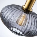 Lampa wisząca Norfolk złoty | przydymiony Ø 24cm. E27 goldlux 317391 | 5901508317391 noxbox lampynox www.lampynox.pl