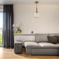 Lampa wisząca Suffolk złoty | bursztyn Ø 15cm. E27 goldlux 317353 | 5901508317353 noxbox lampynox www.lampynox.pl