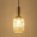 Lampa wisząca Suffolk złoty | bursztyn Ø 15cm. E27 goldlux 317353 | 5901508317353 noxbox lampynox www.lampynox.pl