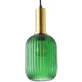Lampa wisząca Suffolk złoty | zielony Ø 15cm. E27 goldlux 317377 | 5901508317377 noxbox lampynox www.lampynox.pl