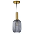 Lampa wisząca Suffolk złoty | przydymiony Ø 15cm. E27 goldlux 317360 | 5901508317360 noxbox lampynox www.lampynox.pl