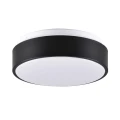 Plafon łazienkowy Rene czarny Ø 28cm. LED 15W 4000K IP44 goldlux 317445 | 5901508317445 noxbox lampynox www.lampynox.pl
