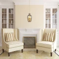 Lampa wisząca Lagri złoty | bursztyn Ø 15cm. E27 goldlux 318831 | 5901508318831 noxbox lampynox www.lampynox.pl