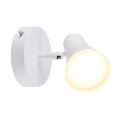 Kinkiet ścienny regulowany Berg biały LED 4,2W 3000K goldlux 318114 | 5901508318114 noxbox lampynox www.lampynox.pl