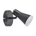 Kinkiet ścienny regulowany Berg 1 czarny LED 4,2W 3000K goldlux 318152 | 5901508318152 noxbox lampynox www.lampynox.pl