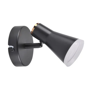 Berg 1 czarny LED 4,2W 3000K Kinkiet ścienny regulowany