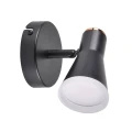 Kinkiet ścienny regulowany Berg 1 czarny LED 4,2W 3000K goldlux 318152 | 5901508318152 noxbox lampynox www.lampynox.pl