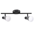 Spot Berg 2 czarny LED 2x4,2W 3000K goldlux 318169 | 5901508318169 noxbox lampynox www.lampynox.pl