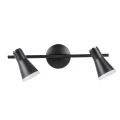 Spot Berg 2 czarny LED 2x4,2W 3000K goldlux 318169 | 5901508318169 noxbox lampynox www.lampynox.pl