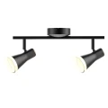 Spot Berg 2 czarny LED 2x4,2W 3000K goldlux 318169 | 5901508318169 noxbox lampynox www.lampynox.pl