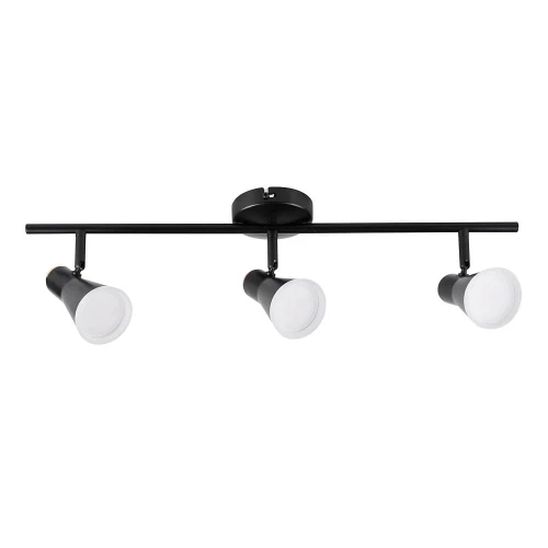Spot Berg 3 czarny LED 3x4,2W 3000K goldlux 318176 | 5901508318176 noxbox lampynox www.lampynox.pl