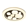 Plafon ściemnialny z pilotem Planety 50 biały | chrom Ø 48cm. LED Dim. 72W 3000K-4000K-6500K Pilot goldlux 315762 | 5901508315762 noxbox lampynox www.lampynox.pl