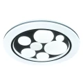 Plafon ściemnialny z pilotem Planety 50 biały | chrom Ø 48cm. LED Dim. 72W 3000K-4000K-6500K Pilot goldlux 315762 | 5901508315762 noxbox lampynox www.lampynox.pl