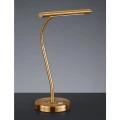 Ściemnialna lampka biurkowa CURTIS LED Patyna 4W 3000K Trio 579790104 | 4017807275285 noxbox lampynox www.lampynox.pl