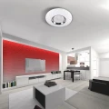 Plafon ściemnialny z pilotem Kalipso 50 biały Ø 48cm. LED Dim. 72W 3000K-4000K-6500K Pilot goldlux 315731 | 5901508315731 noxbox lampynox www.lampynox.pl