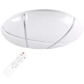 Plafon ściemnialny z pilotem Atlas 50 biały Ø 48cm. LED Dim. 72W 3000K-4000K-6500K Pilot goldlux 315748 | 5901508315748 noxbox lampynox www.lampynox.pl