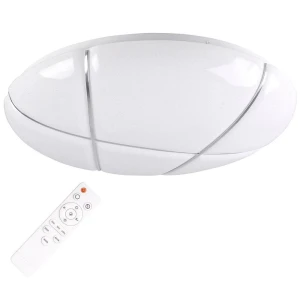 Atlas 50 biały Ø 48cm. LED Dim. 72W 3000K-4000K-6500K Pilot Plafon ściemnialny z pilotem