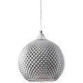Lampa wisząca Empira chrom Ø 20cm. E27 goldlux 318084 | 5901508318084 noxbox lampynox www.lampynox.pl