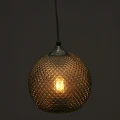 Lampa wisząca Empira chrom Ø 20cm. E27 goldlux 318084 | 5901508318084 noxbox lampynox www.lampynox.pl