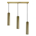 Lampa wisząca potrójna Napoli 3L złoty 3xGU10 goldlux 318718 | 5901508318718 noxbox lampynox www.lampynox.pl