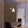 Kinkiet ścienny Hira złoty | biały E27 goldlux 318497 | 5901508318497 noxbox lampynox www.lampynox.pl
