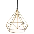 Lampa wisząca Hira 3 złoty | biały 3xE27 goldlux 318510 | 5901508318510 noxbox lampynox www.lampynox.pl