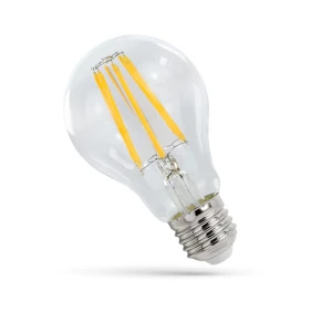 LED GLS E27 230V 8,5W COG WW 3000K CLEAR  