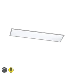 PHOENIX nikiel mat 120x30cm. LED Dim. 31W 3000K Lampa sufitowa ściemnialna