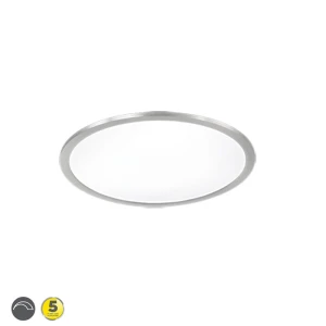 PHOENIX nikiel mat ⌀45cm. LED Dim. 26W 3000K Lampa sufitowa ściemnialna 