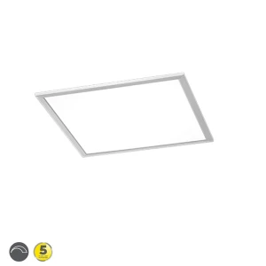 PHOENIX nikiel mat 45x45cm. LED Dim. 26W 3000K Lampa sufitowa ściemnialna