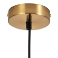 Lampa wisząca ﻿Hira złoty | biały E27 goldlux 318503 | 5901508318503 noxbox lampynox www.lampynox.pl