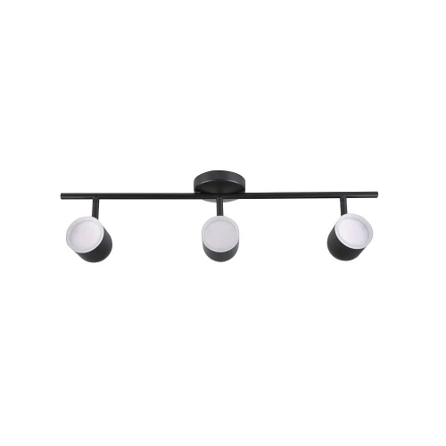 Spot Rawi 3 czarny LED 3x4,2W 3000K goldlux 318367 | 5901508318367 noxbox lampynox www.lampynox.pl