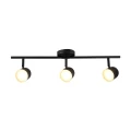 Spot Rawi czarny LED 3x4,2W 3000K goldlux 318367 | 5901508318367 noxbox lampynox www.lampynox.pl